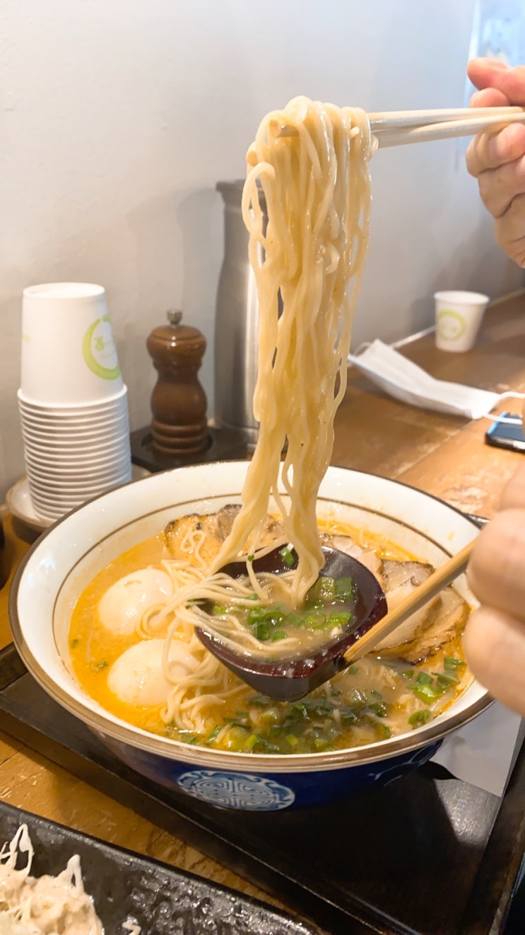 [마곡지구맛집] 마곡역 자가제면 라멘 맛집 : 카이조쿠! 국물이 끝내줘요~