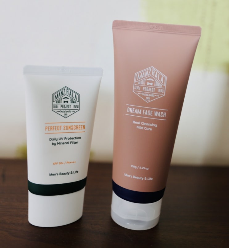  나의 피부를 위한 남성폼클렌징 맨즈랄라 크림 페이스워시