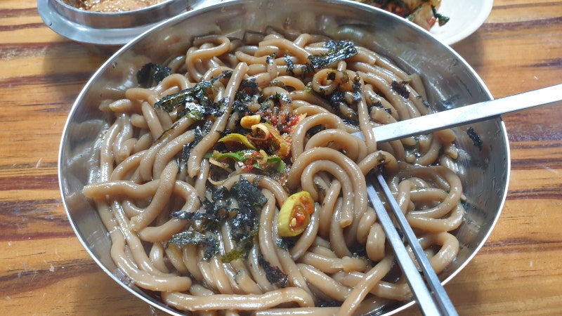 홍천중앙시장 4탄 - 대운올챙이 / 올챙이국수/도토리국수/강원도여행/강원도맛집/홍천맛집 : 네이버 블로그