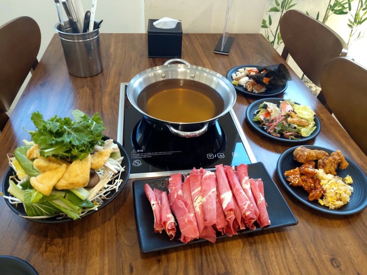  오산 샤브샤브 푸짐한 뷔페 퀸즈콕