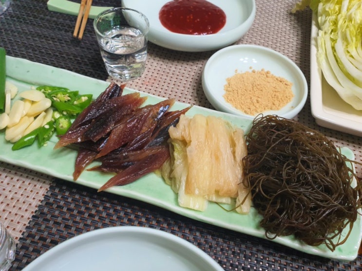 무라과메기 -포항과메기 맛있게 과메기먹는법