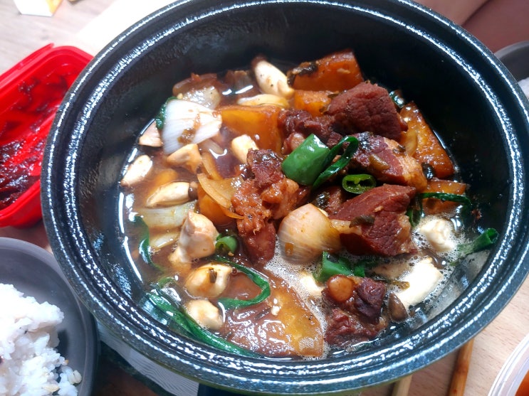 백종원돼지갈비찜 레시피를 따라만든 매운돼지갈비찜 만들기 [식식한상, 야수네]