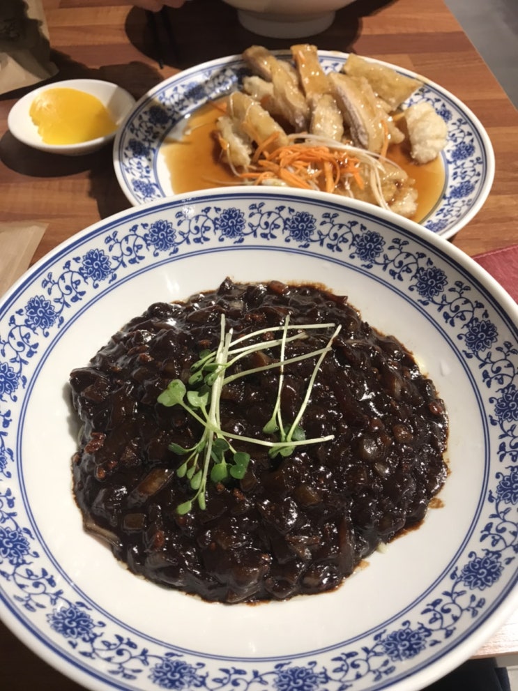  [남양주맛집]다산 현대프리미엄 아울렛 만추 - 짜장면,탕수육