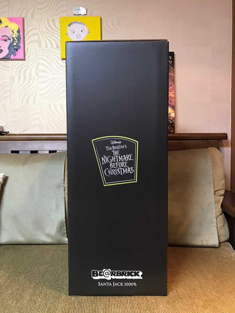 베어브릭] 크리스마스 악몽 산타잭 1000% : 네이버 블로그, image size:800x1066