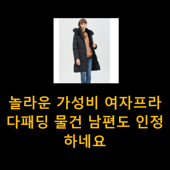 놀라운 가성비 여자프라다패딩 물건 남편도 인정하네요 놀라운 가성비 여자프라다패딩 물건 남편도 인정하네요