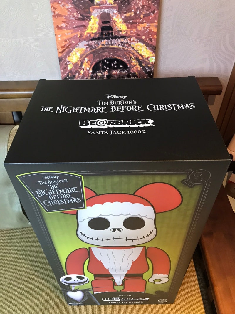 베어브릭] 크리스마스 악몽 산타잭 1000% : 네이버 블로그, image size:800x1066
