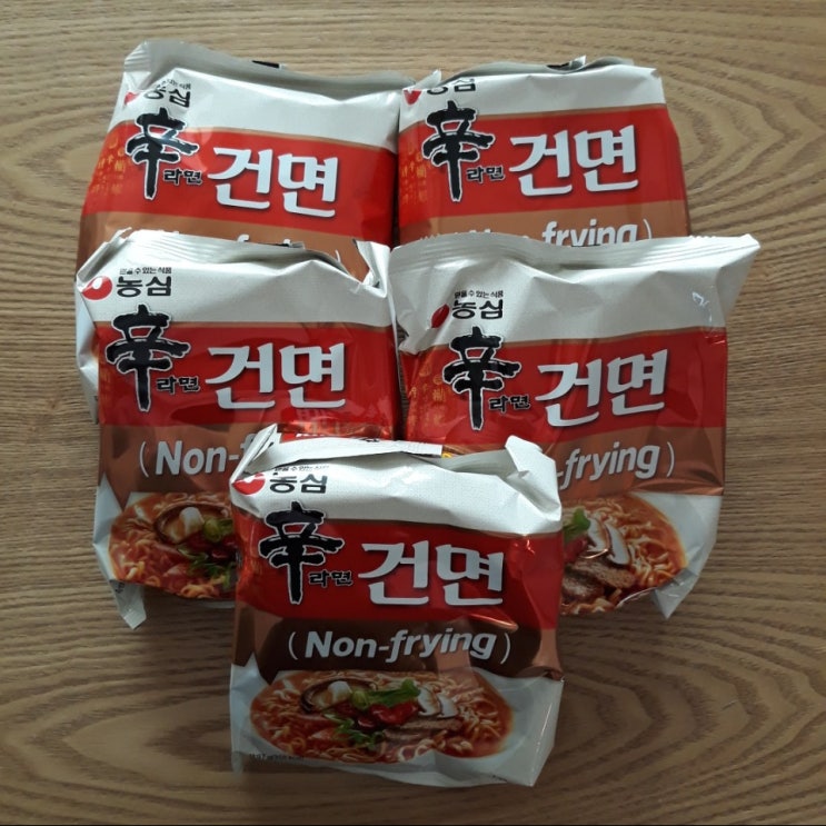  신라면 건면 칼로리 확인 다이어트 도움 되려나