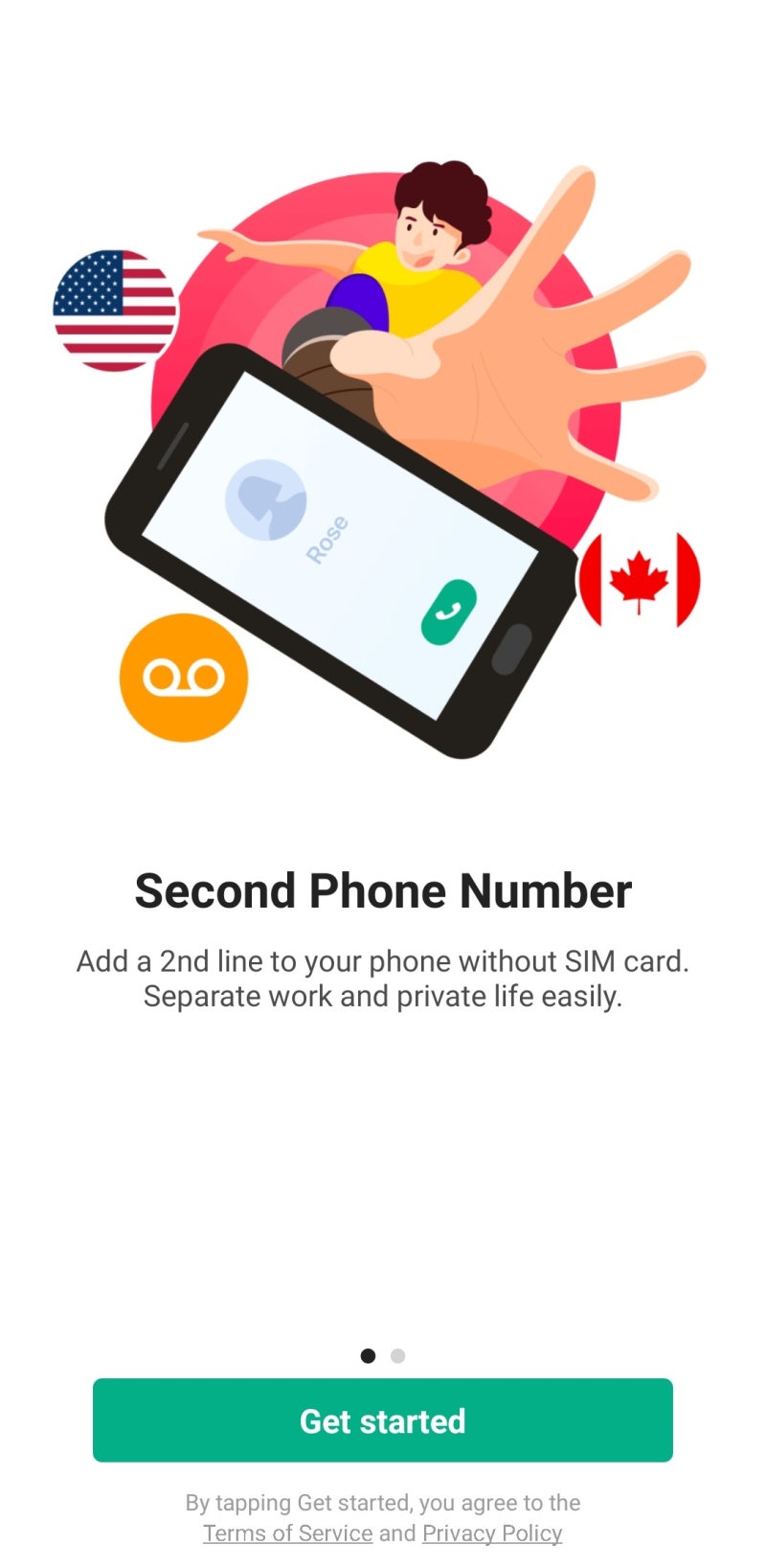 가상 번호 어플, 2nd Line 가이드 : 네이버 블로그