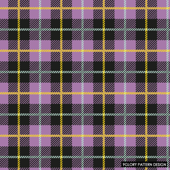  텍스타일디자인 포트폴리오: 일러스트레이터(ai파일) 타탄체크 패턴디자인 만들기/ textile design tartan check pattern