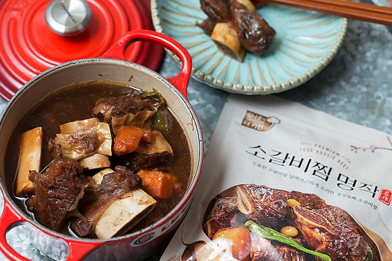 단짠단짠 밥도둑!김나운더키친 소갈비찜명작 부드럽네!