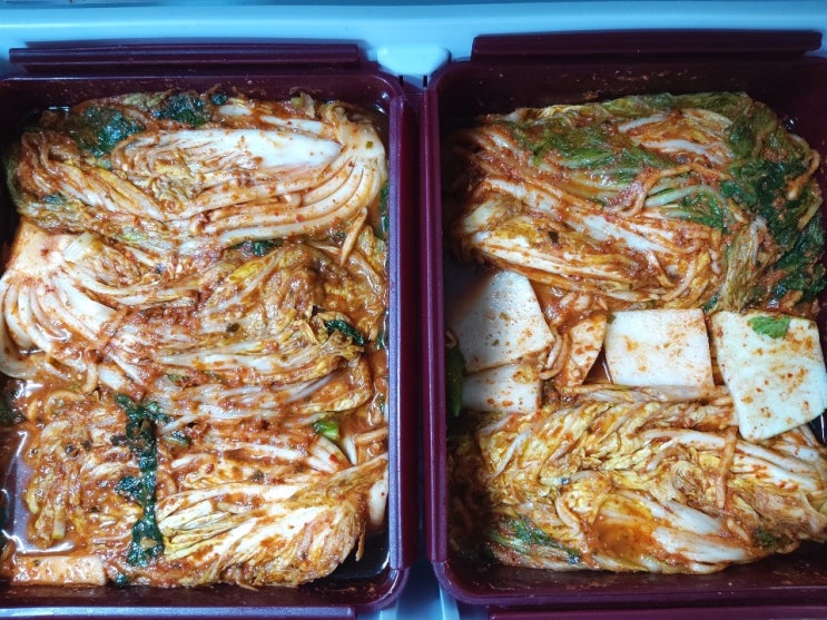 김장김치 대봉홍시로 담그는 방법