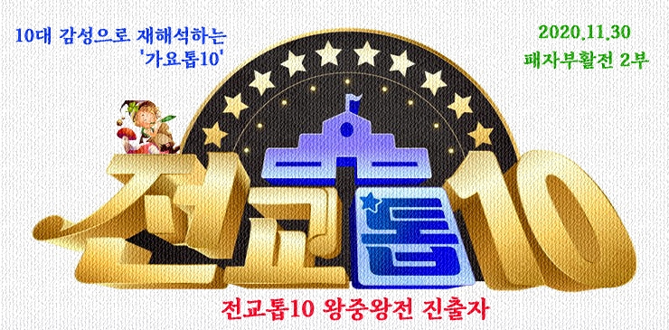 전교톱10 왕중왕전 최종 진출자, 전교톱10 패자 부활전 종합 전교톱10 왕중왕전 최종 진출자, 전교톱10 패자 부활전 종합