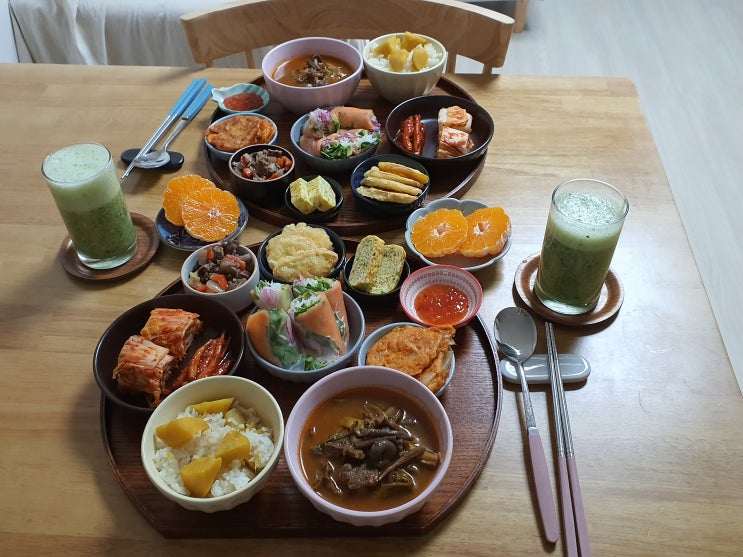  (신혼 밥상) 쫄깃한 고사리 한가득  초간단하지만 진하고  맛있는 고사리 육개장 만들기