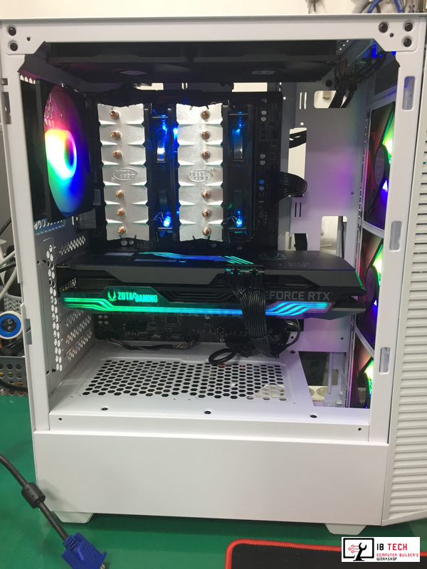 목포 라이젠스토어 조립PC //  ZOTAC RTX 3080 AMP HOLO BLACK 그래픽카드 업그레이드