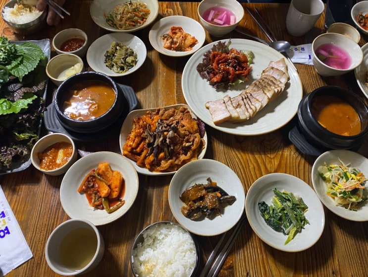 &lt;연희동 / 맛집&gt; 녹원쌈밥 과 동마루막국수 / 수요미식회 / 한식맛집