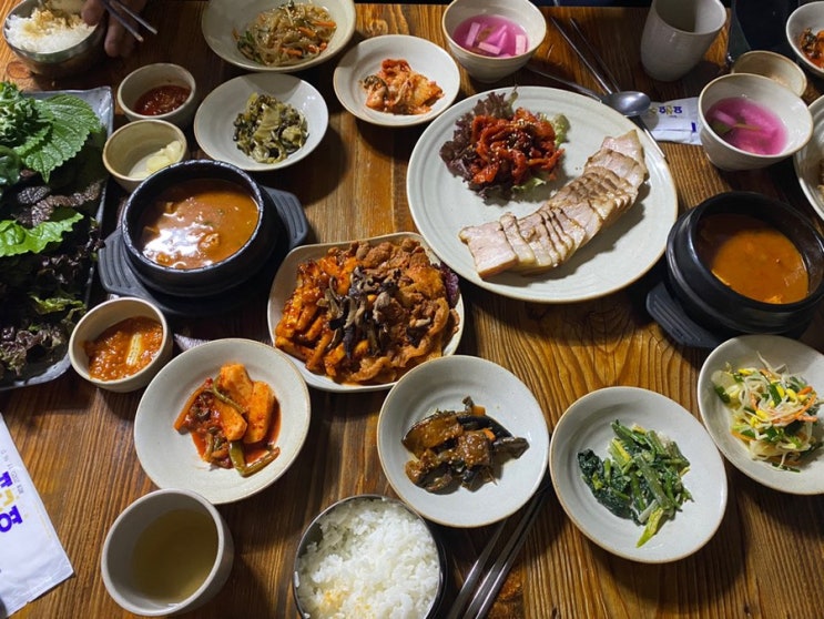  <연희동 / 맛집> 녹원쌈밥 과 동마루막국수 / 수요미식회 / 한식맛집