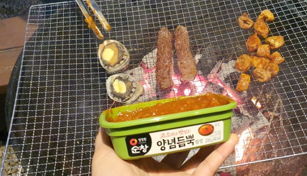  [청정원 푸드박스] 순창 양념듬뿍쌈짱 후기(영양정보 칼로리 먹는법 보관법)