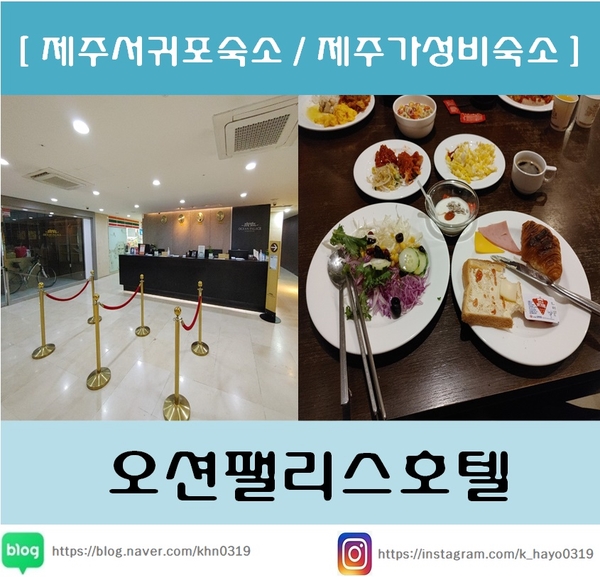  [제주서귀포숙소/제주가성비숙소] 오션팰리스호텔