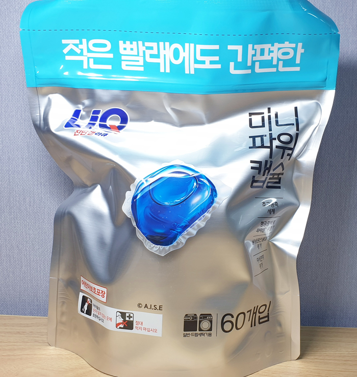  리큐 진한겔 미니 파워 캡슐세제 1인가구세제로 안성맞춤 !