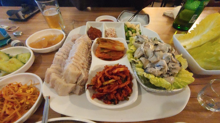  부산 굴보쌈 연산동 대박집