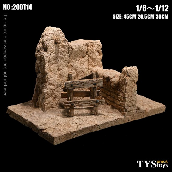 [출시 소식] 『TYSTOYS』 1/6 1/12 The Ruins of The Wall (성벽 폐허 디오라마)