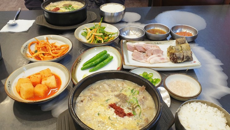 [경기도 광주] 순대&순대굿 맛집 강창구찹쌀진순대 (오포점)