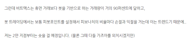  비트 20000 이번에도 못넘을 것으로 예측했는데..