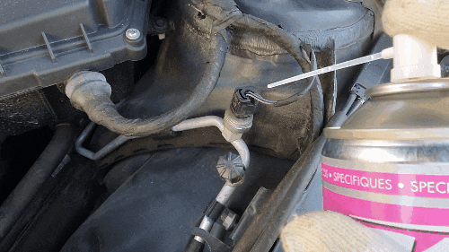 자동차 전자장비 청소할때는 크레프트 스텍 접점 제거제 사용기