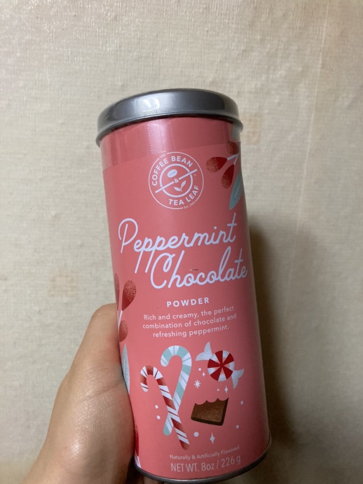  커피 빈Coffee Bean, 페퍼민트 초콜릿 파우더