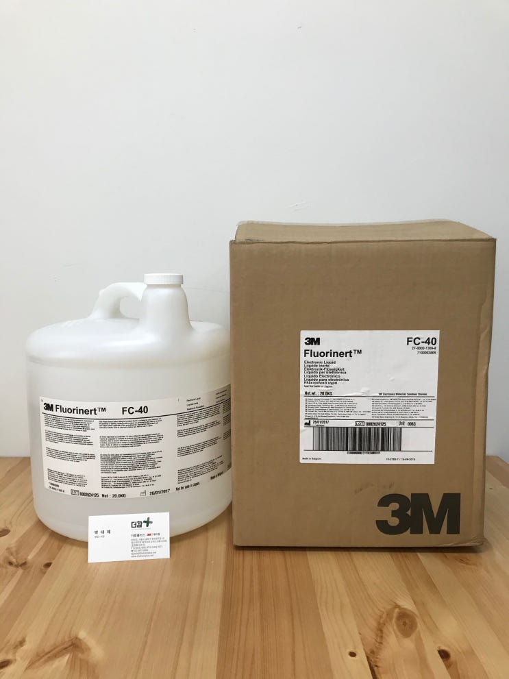 [대체품문의] 3M FC-40, Fluorinert Electronic Liquid