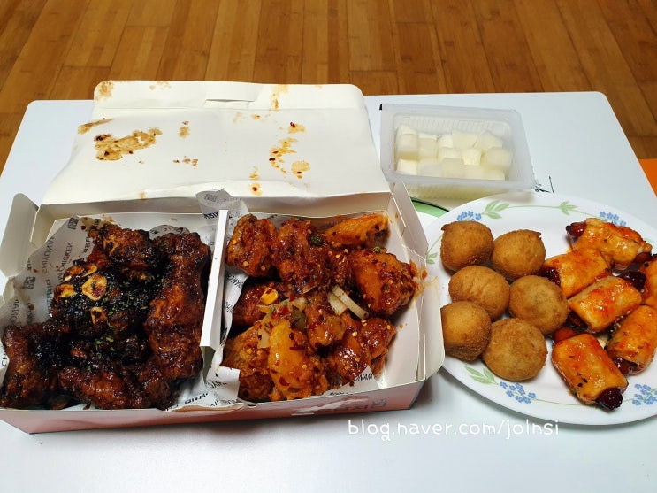  치요남치킨 추천 메뉴 깐풍 블랙소이 앙버터치즈볼 소떡소떡롤 치킨맛집