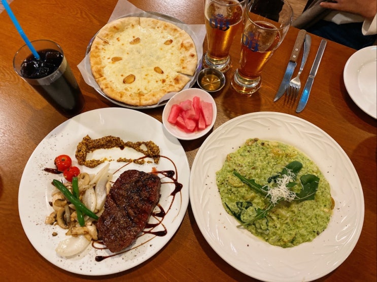 [문정동 맛집]쿠치나 디 까사,이탈리아 레스토랑 문정역 파스타와 피자,저렴하고 맛있는 스테이크