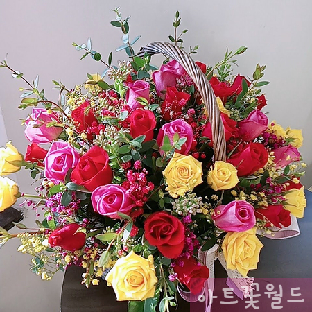  [사상 꽃집] 25년 경력 아트꽃월드 전국 꽃배달 감전동 꽃집 꽃바구니4