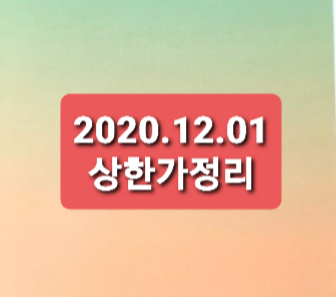 2020.12.01 상한가정리