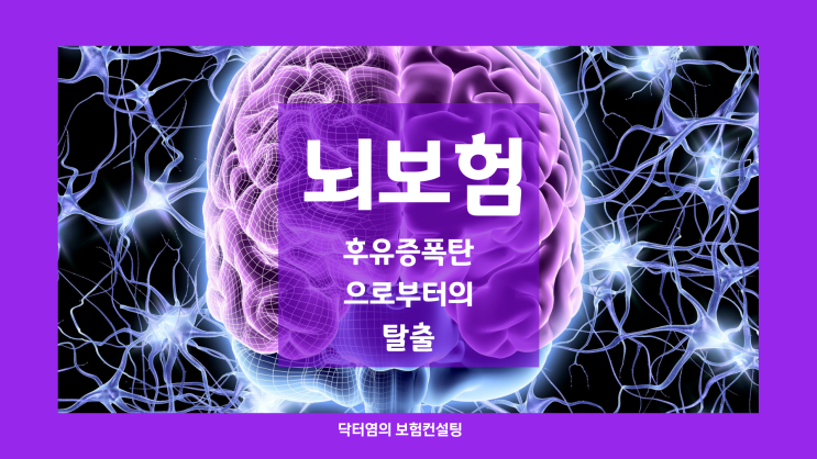  뇌보험 후유증 폭탄으로부터의 탈출