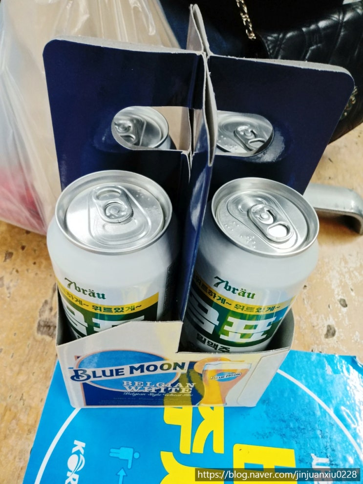  기차타고 지하철타고 양평역 양수역 두물머리 핫도그 뚜벅이 당일치기 여행(두물머리 핫도그집 가는법!),양평가서 곰표맥주 득템한날