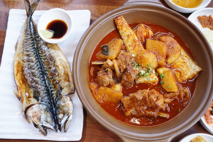  제주 맛집 제주 갈치와 갈비가 만난 갈갈조림과 고등어구이 세트