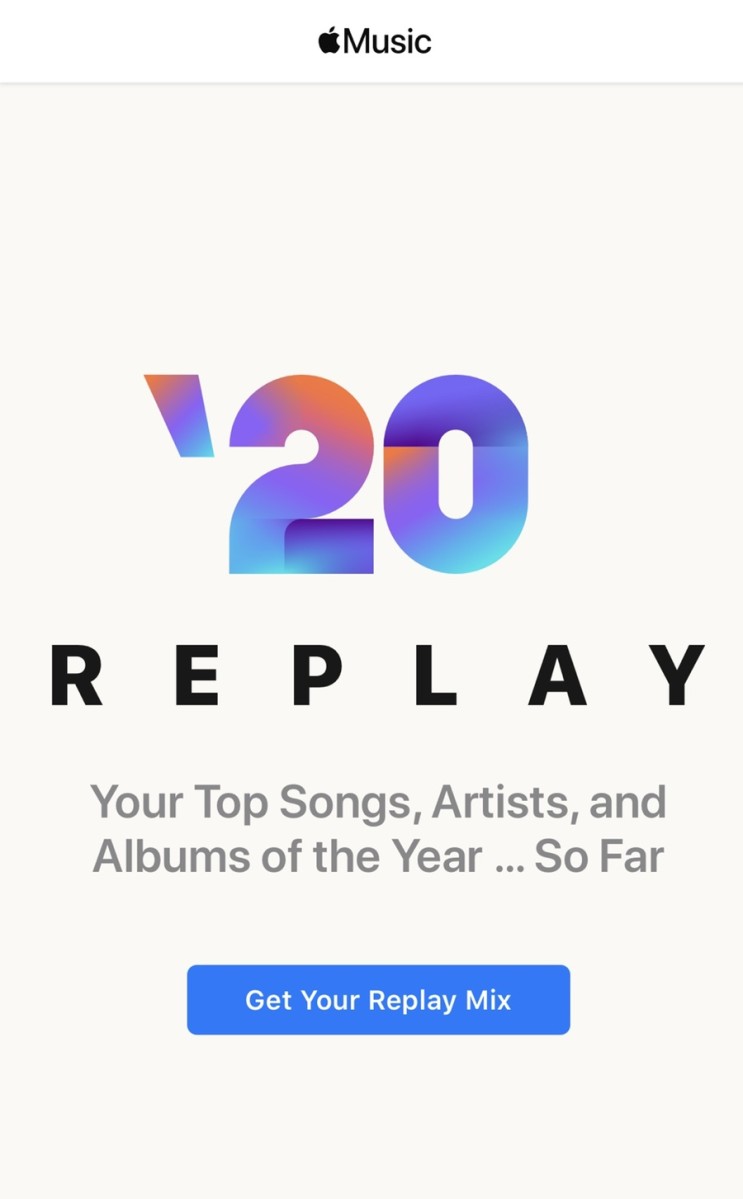Apple Music : Replay 2020 | 2020 연말결산 뮤직차-트 (feat. 애플뮤직)