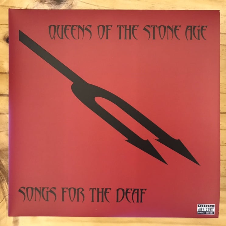 [LP, 엘피] Queens Of The Stone Age – Songs For The Deaf (VMP Exclusive Red/Black 마블 바이닐)