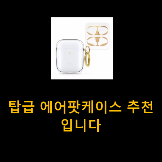 탑급 에어팟케이스 추천입니다 탑급 에어팟케이스 추천입니다