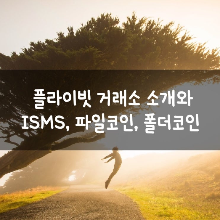  플라이빗 거래소 소개와 ISMS, 파일코인, 폴더코인