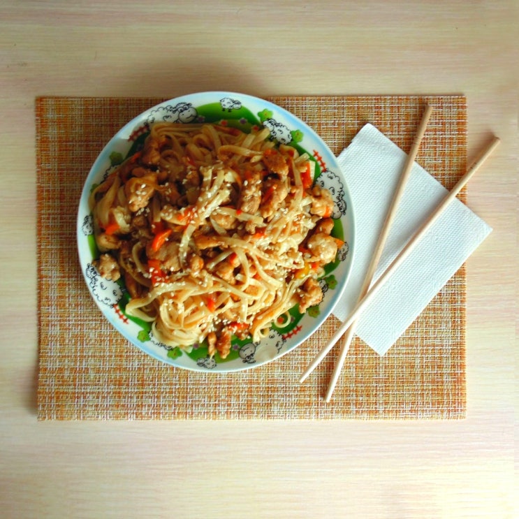  편스토랑 비빔우동에 도전