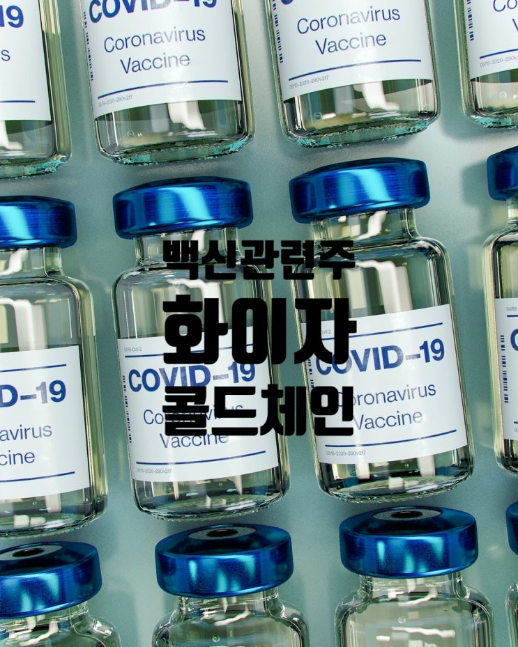  [주식]화이자 백신 모더나백신 에스트라제네카 치료제 진단키트 콜드체인 관련주는?