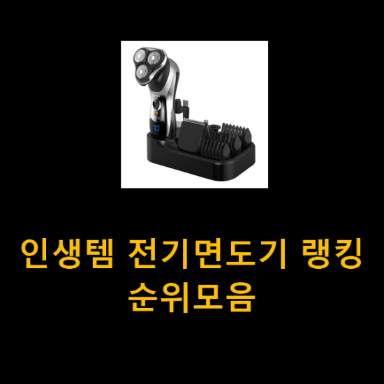 인생템 전기면도기 랭킹순위모음 인생템 전기면도기 랭킹순위모음