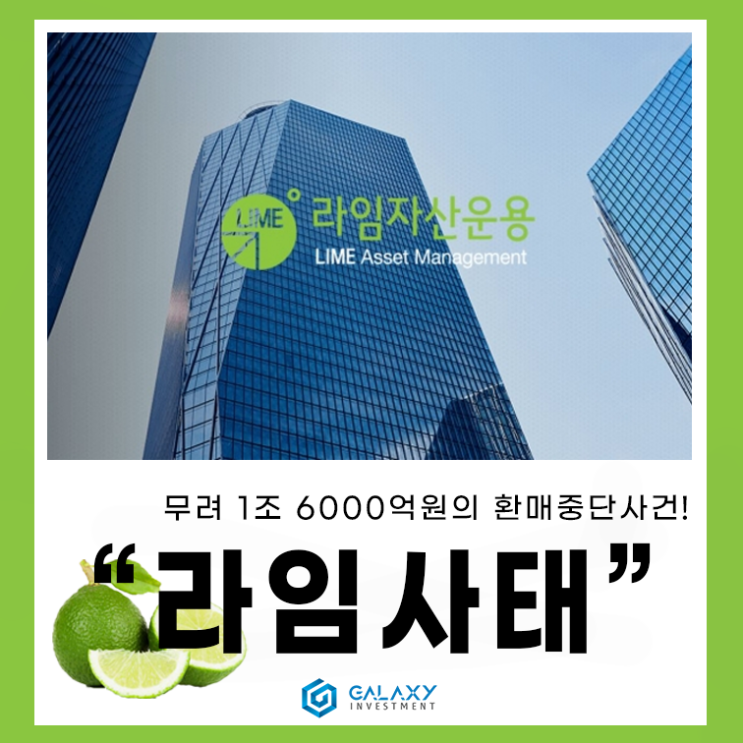  라임사태국내 1위 헤지펀드 라임자산운용사의 몰락