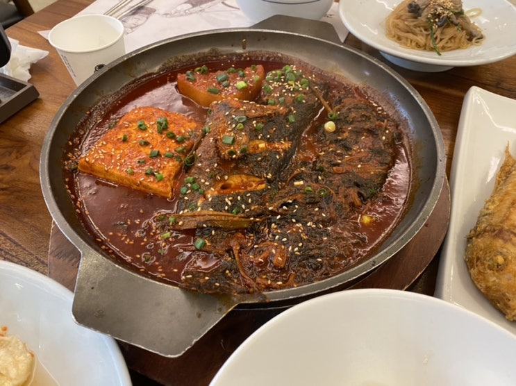  [제주맛집]제주공항점 고집돌우럭 우럭찜과옥돔구이 톳밥