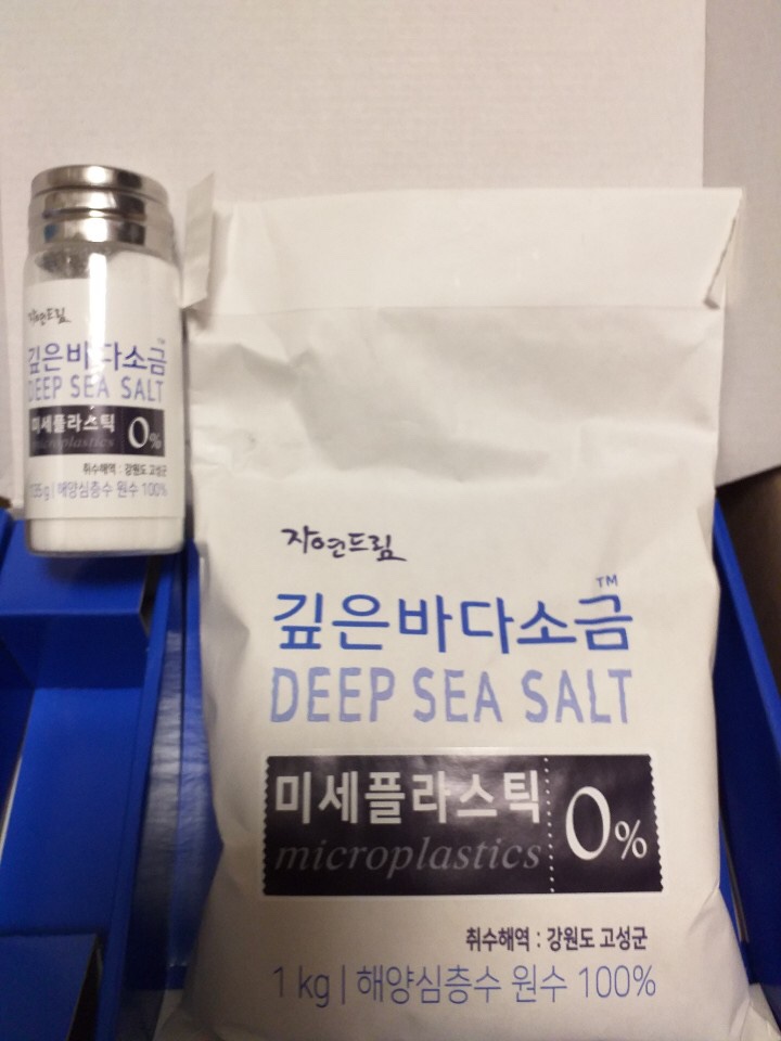 아이쿱 자연드림 미세 플라스틱 0% '깊은바다소금'