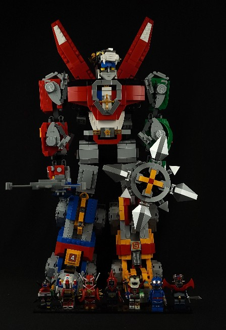 『Lego』 Boltron + Lego Custom (볼트론 + 커스텀 레고  미니피규어 7종)