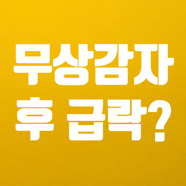  무상감자 주식은 주가 급락해요! - 아시아나항공 감자 했네요