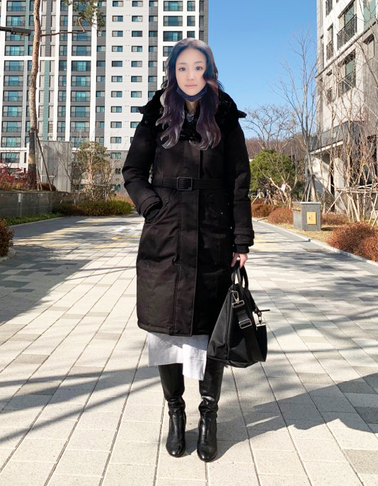  노비스 쉬라 패딩 후기 : 지애의 데일리룩 (12/3)
